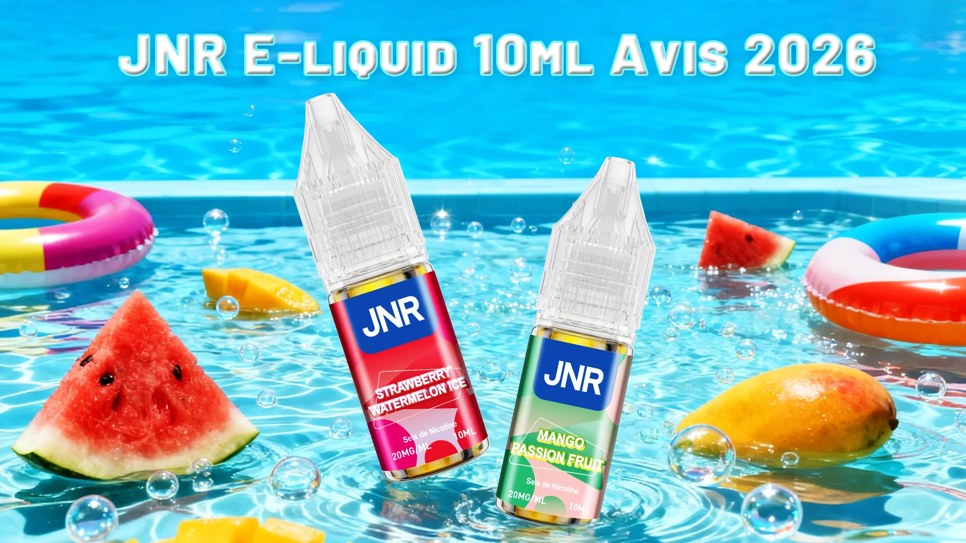 JNR E-liquid 10ml Avis 2026 : Notre Test des E-liquides aux Sels de Nicotine